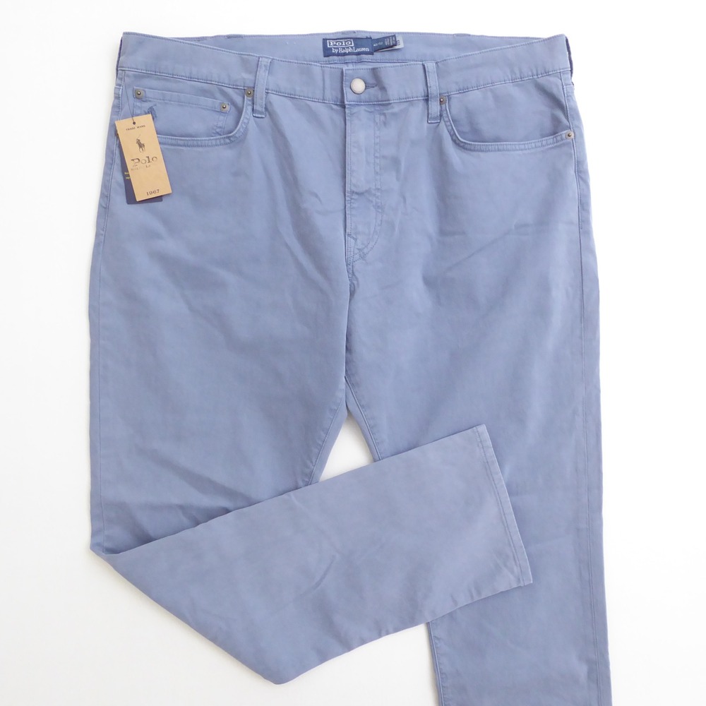 Polo Ralph Lauren Mens Sullivan Slim Pants Blue Stretch Chino 40/32